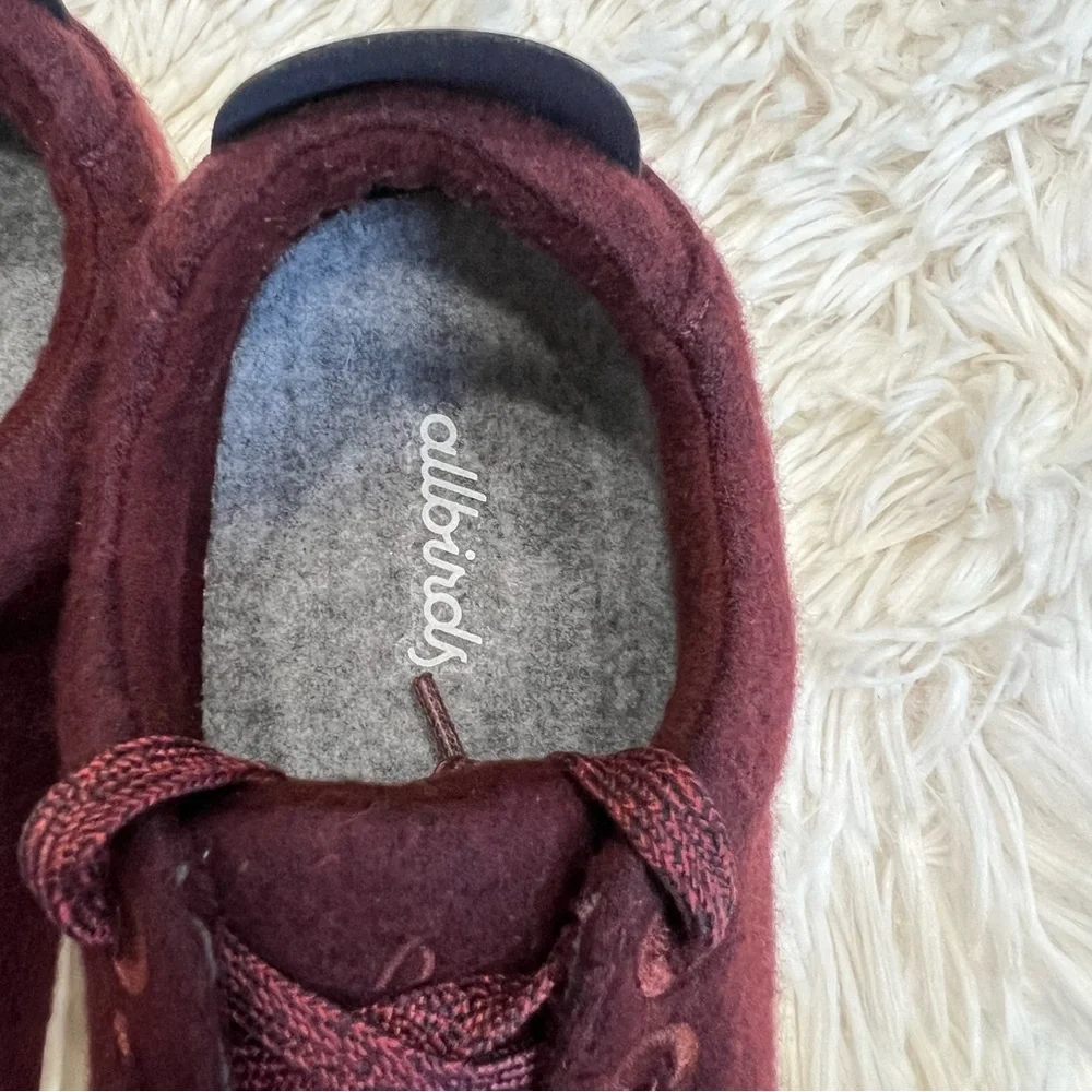 Allbirds women‎ pipper hazy burgundy shoe size 5